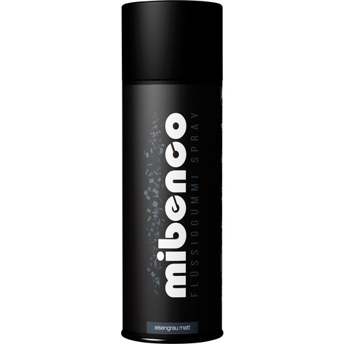 Mibenco Flüssiggummi-Spray Herstellerfarbe Eisen-Grau (matt) 71427011 400 ml
