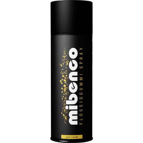 Mibenco Flüssiggummi-Spray Herstellerfarbe Gold-Metallic (matt) 71420028 400ml