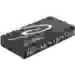 Delock 87635 4 Port VGA-Switch bidirektional verwendbar, Metallgehäuse 1920 x 1440 Pixel