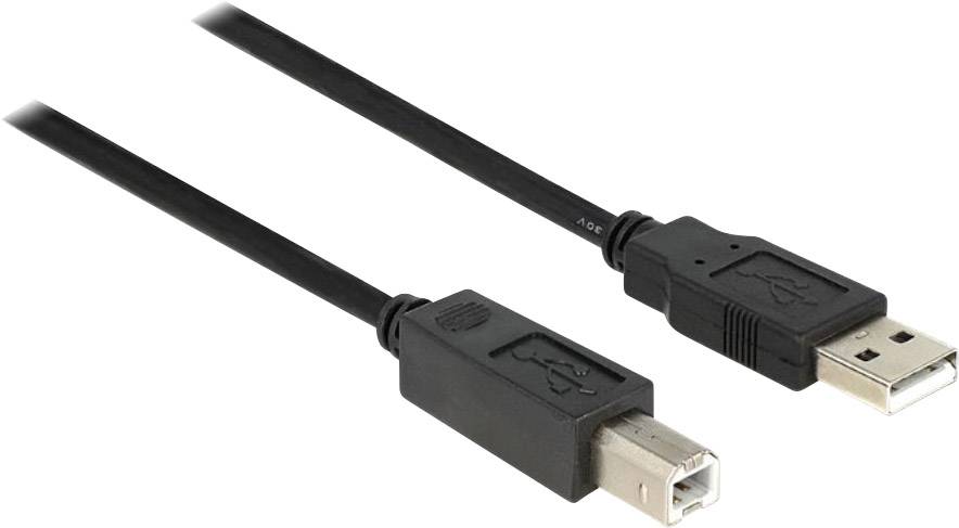 Delock 11.00 m Schwarz UL-zertifiziert 82915