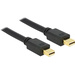 Delock Mini-DisplayPort Anschlusskabel Mini DisplayPort Stecker, Mini DisplayPort Stecker 1.00 m Sc