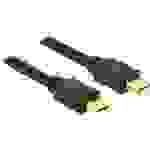Delock Mini-DisplayPort Anschlusskabel Mini DisplayPort Stecker, Mini DisplayPort Stecker 2.00m Schwarz 83475 vergoldete