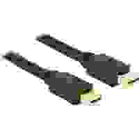 Delock Mini-DisplayPort Anschlusskabel Mini DisplayPort Stecker, Mini DisplayPort Stecker 2.00m Schwarz 83475 vergoldete