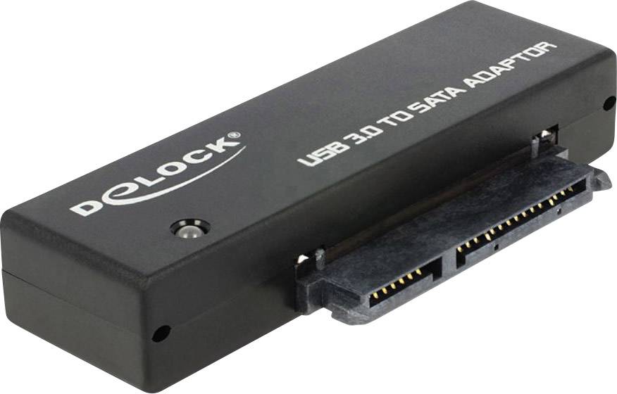 Delock USB 3.2 Gen 1 (USB 3.0), Festplatten Adapter [1x USB 3.2 Gen 1 Buchse Micro B (USB 3.0) - 1x SATA-Kombi-Buchse 7+15pol.] 62486