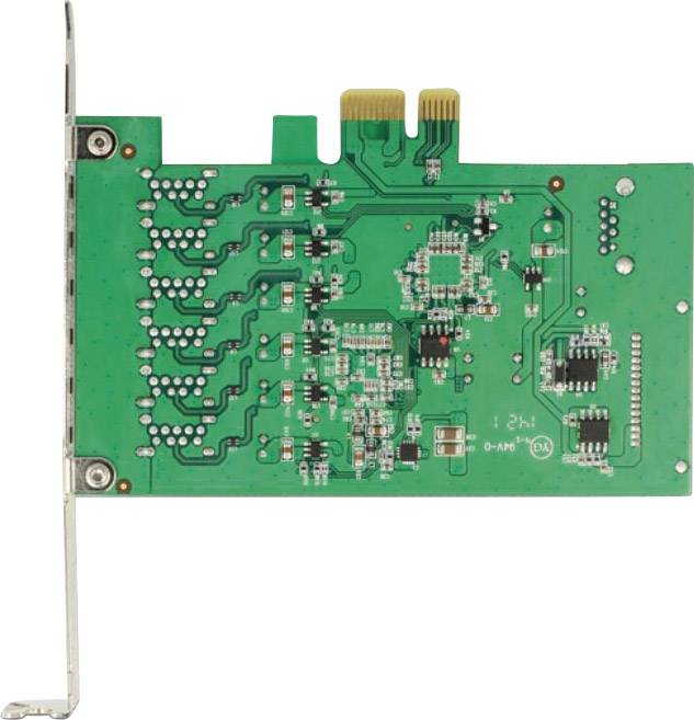 Delock 6+1 Port USB 3.2 Gen 1 Controllerkarte USB-A PCIe