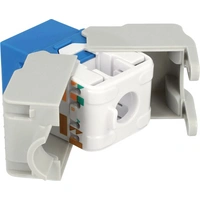 RJ45-Einbaumodul Keystone CAT 6 Delock 86343 Blau RJ45-Einbaumodul Keystone CAT 6 Delock 86343 Blau