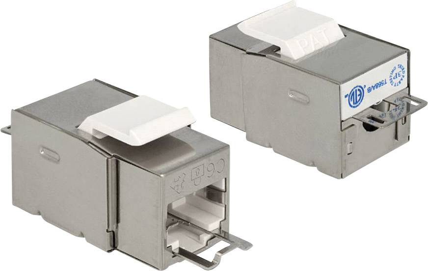 Delock 86404 RJ45-Einbaumodul Keystone CAT 6 1 St.