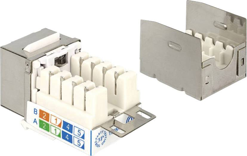 Delock 86404 RJ45-Einbaumodul Keystone CAT 6 1 St.