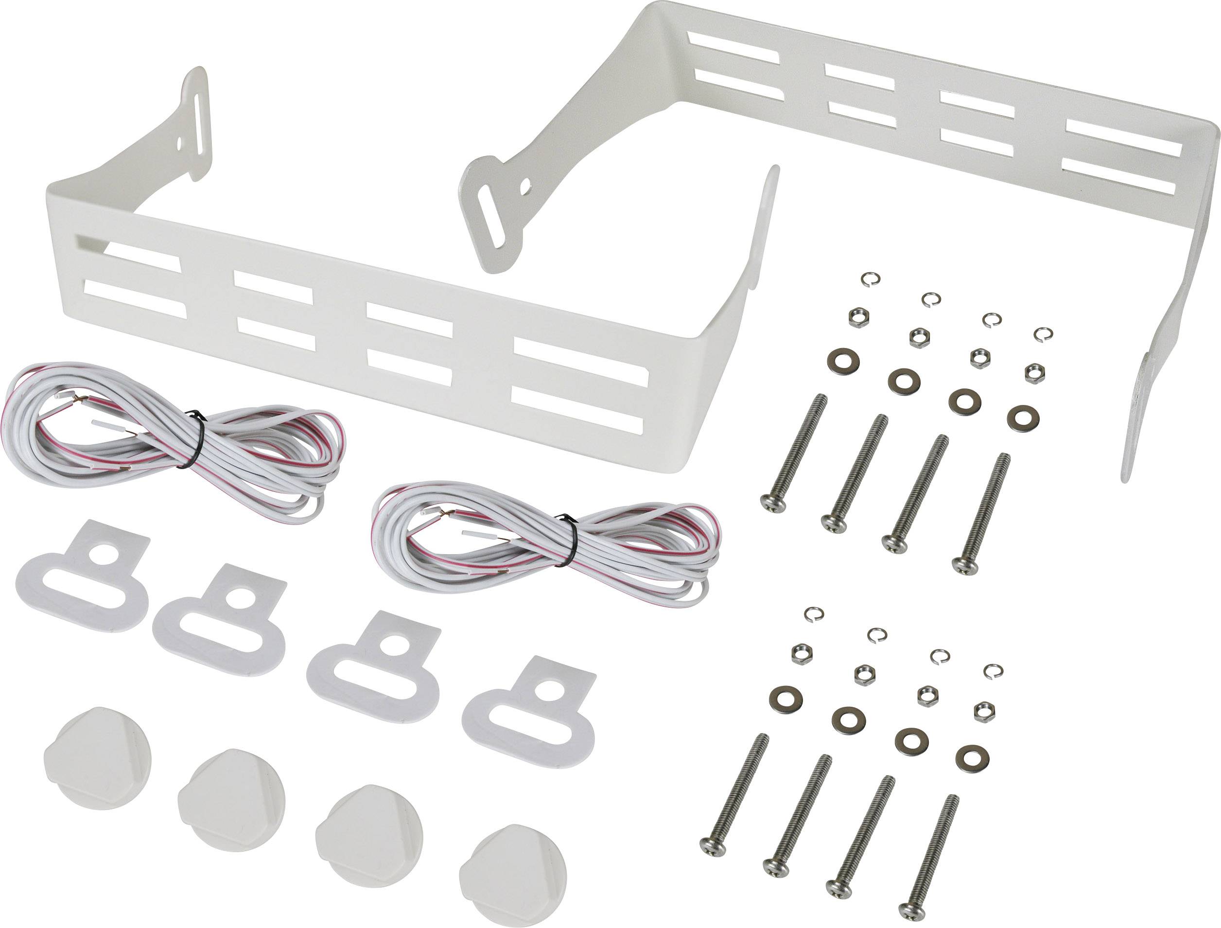 Renkforce RL100W WH Regallautsprecher Weiß 100 W 90 Hz - 20000 Hz 1 Paar