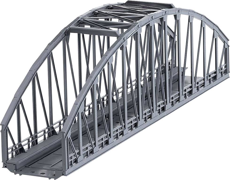 Märklin 074636 H0 Bogenbrücke 1gleisig H0 C-Gleis (mit Bettung) (L x B x H) 360 x 64 x 117mm