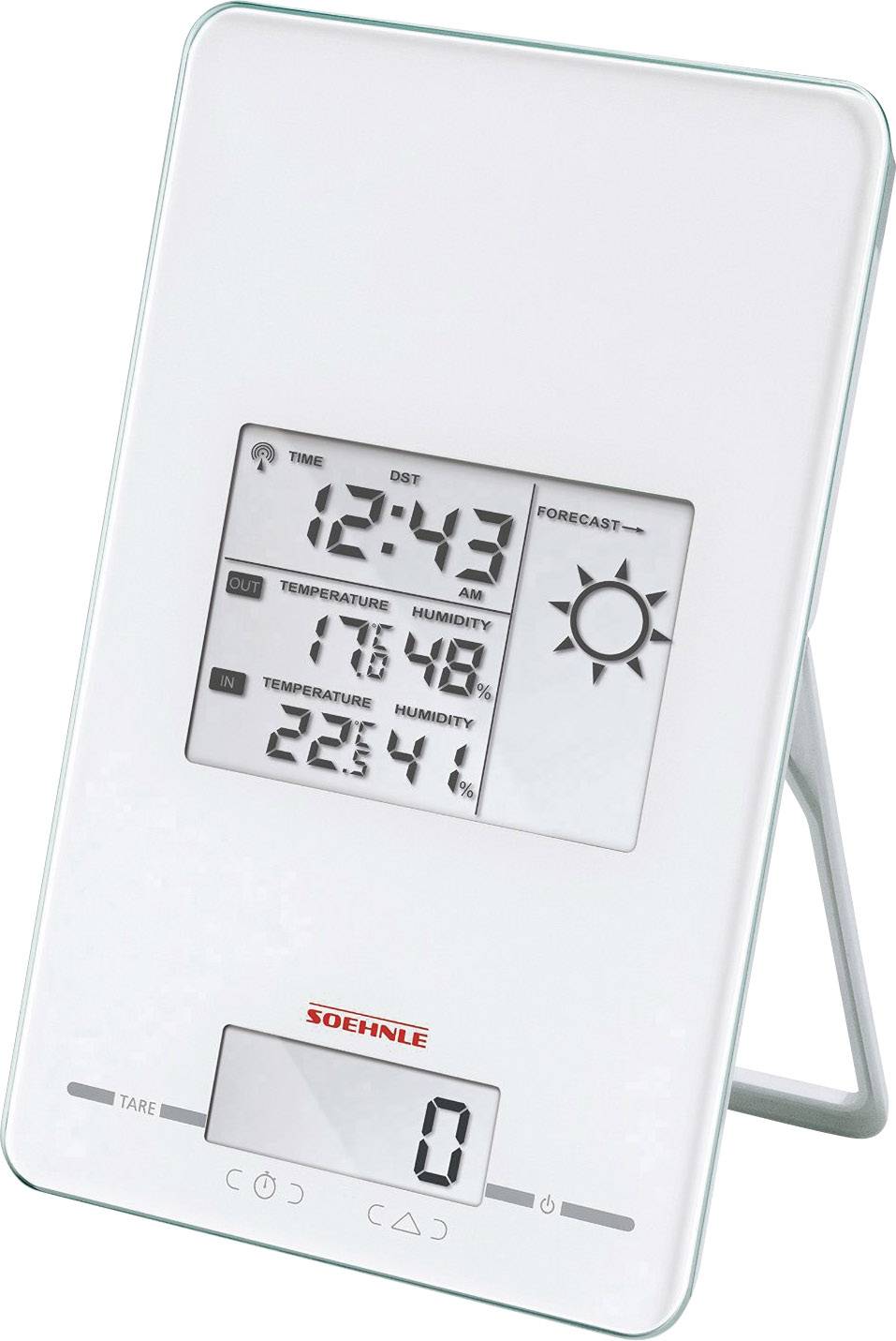 Soehnle Page Meteo Digitale Küchenwaage digital Wägebereich (max.)=5 kg Weiß