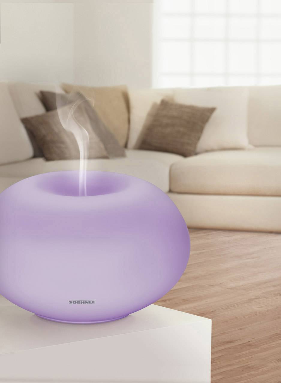 Soehnle Milano Plus 68056 Aroma-Lufterfrischer mit Ultraschall Weiß