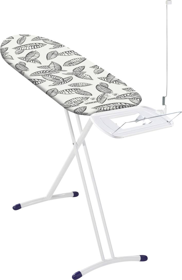 Leifheit AirSteam Premium Asse Da Stiro - Ripiano Per Caldaia, Regolazione Altezza, 130x45 Cm, Blu - Foto 4