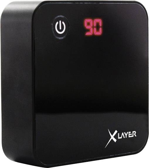 Xlayer Dual Load 6000 Powerbank 6000 mAh  Li-Ion  Schwarz