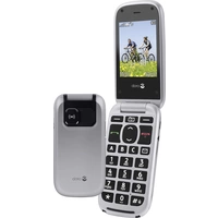 Doro PhoneEasy 613 Senioren-Klapp-Handy mit Ladestation, SOS Taste Silber Doro PhoneEasy 613 Senioren-Klapp-Handy mit Ladestation, SOS Taste Silber