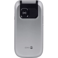 Doro PhoneEasy 613 Senioren-Klapp-Handy mit Ladestation, SOS Taste Silber Doro PhoneEasy 613 Senioren-Klapp-Handy mit Ladestation, SOS Taste Silber