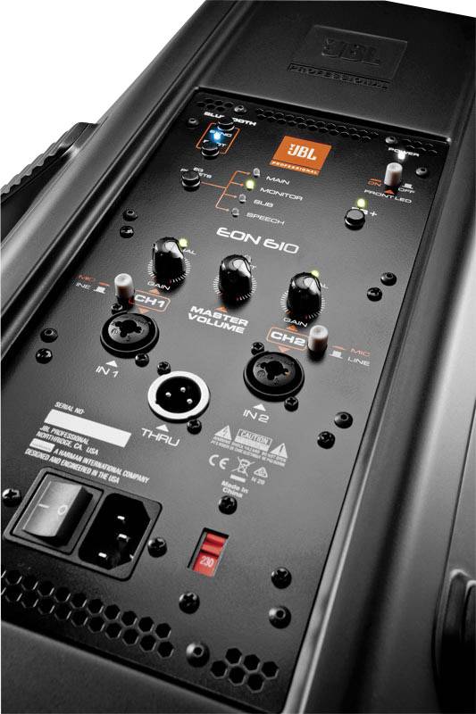 JBL EON 610 Aktiver PA Lautsprecher 10 Zoll 500W 1St.