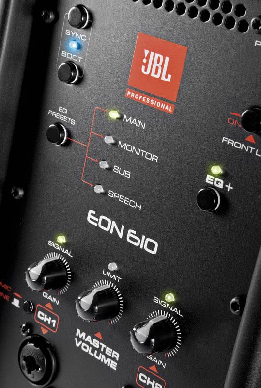 JBL EON 610 Aktiver PA Lautsprecher 10 Zoll 500W 1St.