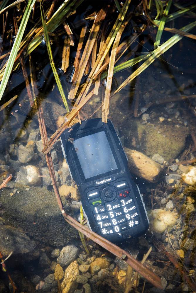 RugGear RG100 Outdoor-Handy Schwarz