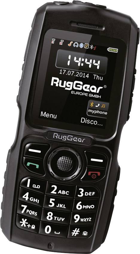 RugGear RG100 Outdoor-Handy Schwarz