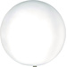 Heitronic 35951 Mundan Gartenleuchte Kugel LED, Energiesparlampe E27 11W Weiß