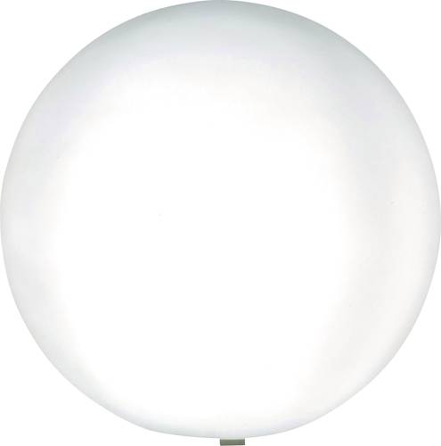 Heitronic 35952 Mundan Gartenleuchte Kugel LED, Energiesparlampe E27 15W Weiß  - Onlineshop Voelkner