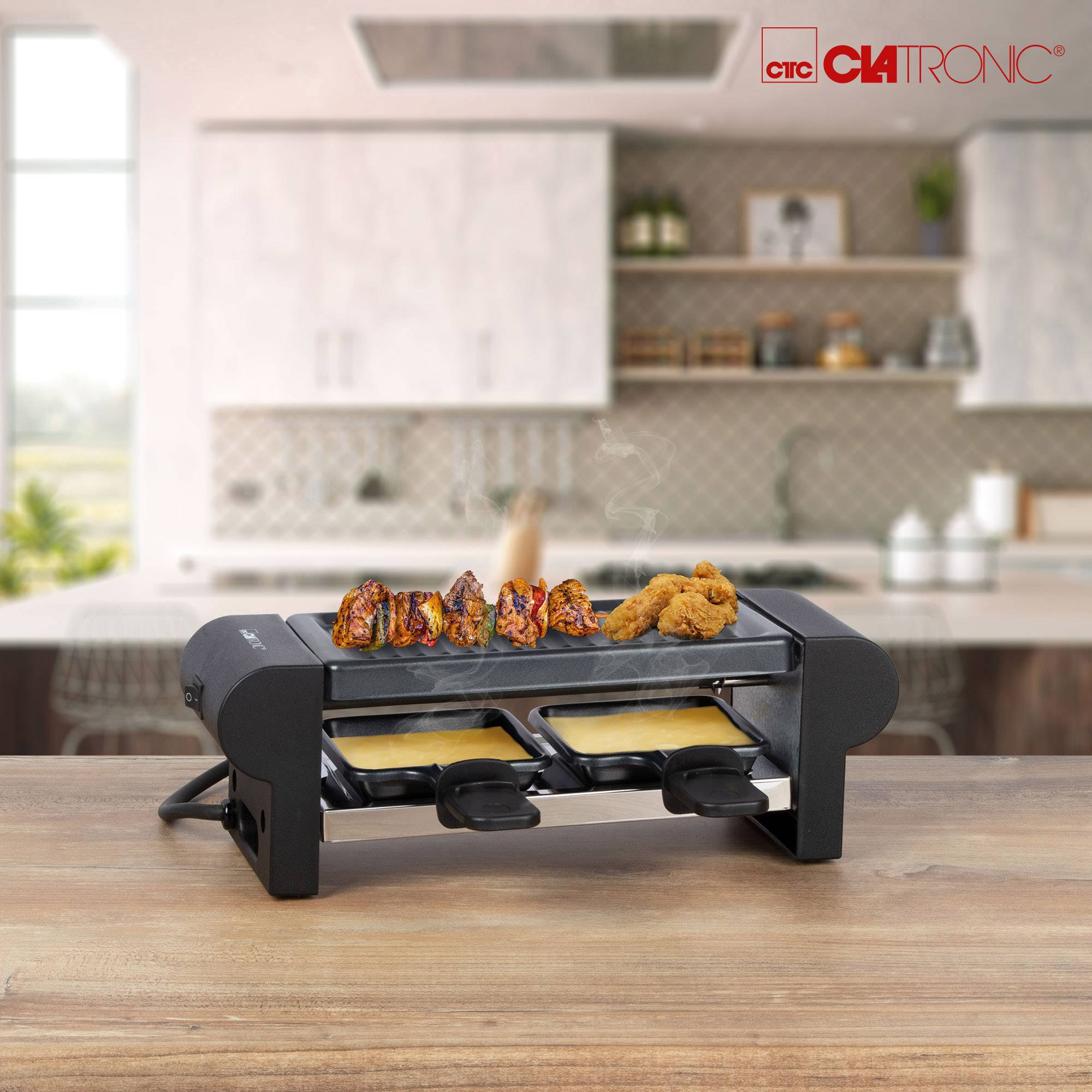 Clatronic RG 3592 Raclette Schwarz