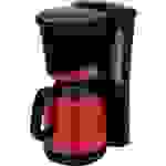EFBE Schott SC KA 520.1 R Kaffeemaschine Schwarz, Rot Fassungsvermögen Tassen=8 Isolierkanne