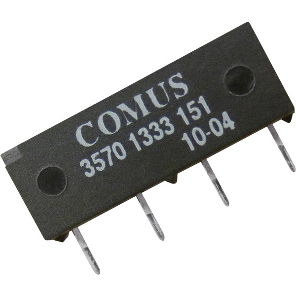 Comus 3570-1333-053 Reed-Relais 1 Schließer 5 V/DC 0.5A 10W SIP-4