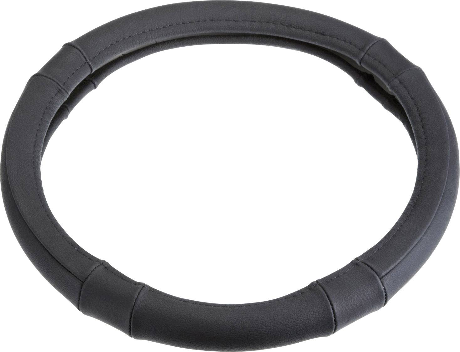 Unitec 75376 Lenkradbezug Echtleder Schwarz 37 - 39 cm