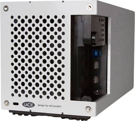 LaCie 16 TB Externe Festplatte 8.9 cm (3.5 Zoll) USB 3.2 Gen 1 (USB 3.0), Thunderbolt 2 Silber STEY16000200