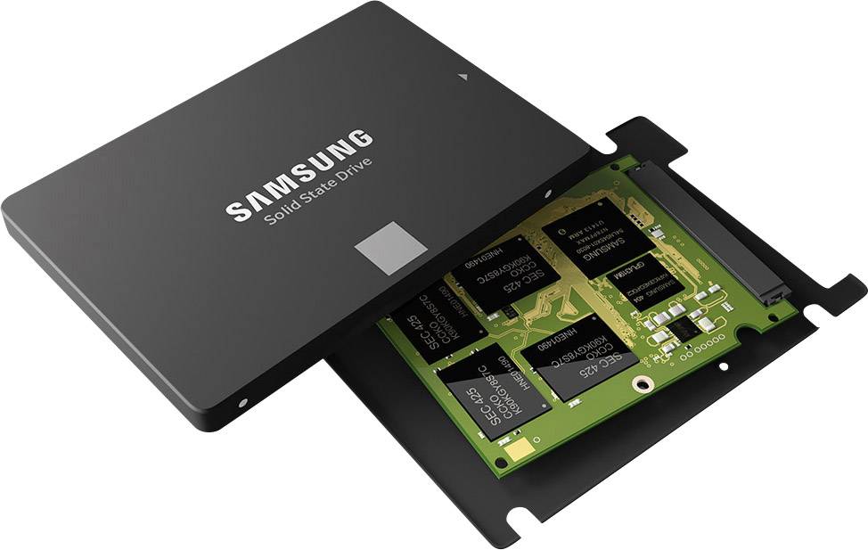 Samsung 850 Evo 1 TB Interne SATA SSD 6.35 cm (2.5 Zoll) SATA 6 Gb/s Retail MZ-75E1T0B/EU