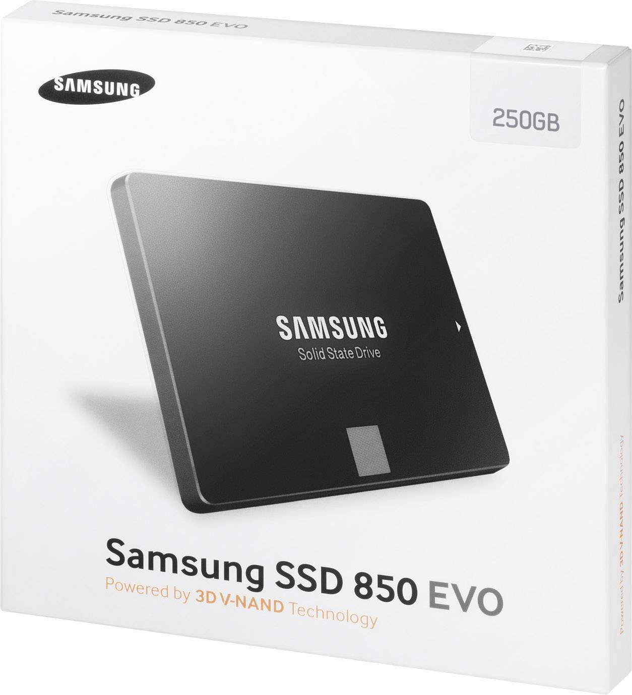 Samsung 850 Evo 250 GB Interne SATA SSD 6.35 cm (2.5 Zoll) SATA 6 Gb/s Retail MZ-75E250B/EU