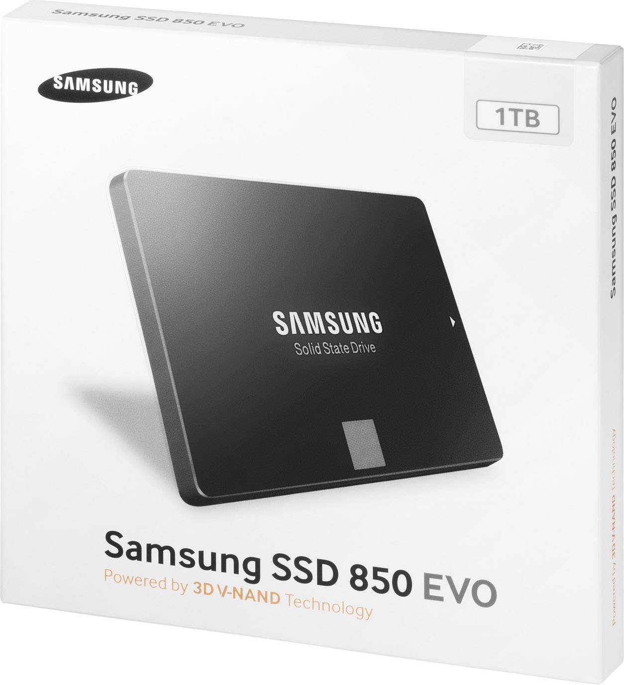 Samsung 850 Evo 1 TB Interne SATA SSD 6.35 cm (2.5 Zoll) SATA 6 Gb/s Retail MZ-75E1T0B/EU