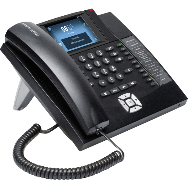 Auerswald COMfortel 1400IP Systemtelefon,VoIP Freisprechen, Headsetanschluss Touch-Farbdisplay Schwarz Auerswald COMfortel 1400IP Systemtelefon,VoIP Freisprechen, Headsetanschluss Touch-Farbdisplay Schwarz