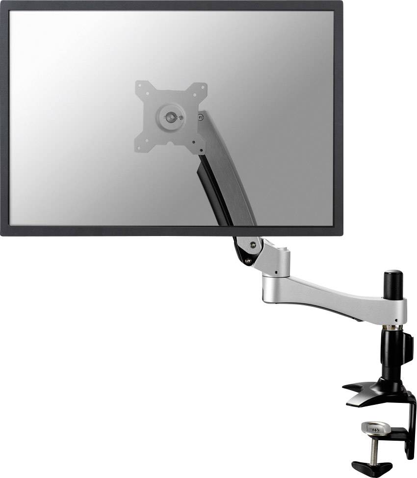 Neomounts Monitor-Tischhalterung FPMA-D980 1 25,4 cm (10") - 76,2 cm (30") Silber Neigbar, Schwenkbar, Rotierbar