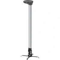 Neomounts BEAMER-C500SILVER Beamer-Deckenhalterung Neigbar, Drehbar Boden-/Deckenabstand (max.): 175 cm Silber Neomounts BEAMER-C500SILVER Beamer-Deckenhalterung Neigbar, Drehbar Boden-/Deckenabstand (max.): 175 cm Silber