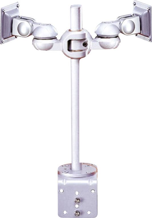 Neomounts FPMA-D910D 2fach Monitor-Tischhalterung 25,4 cm (10") - 76,2 cm (30") Silber Neigbar+Schwenkbar, Rotierbar