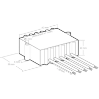 Kemo M033N Mono-Verstärker Baustein 9 V/DC, 12 V/DC, 18 V/DC, 20 V/DC 18W 4Ω Kemo M033N Mono-Verstärker Baustein 9 V/DC, 12 V/DC, 18 V/DC, 20 V/DC 18W 4Ω