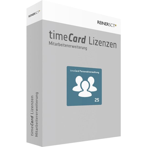 REINER SCT timeCard 6.0 Personalverwaltung Software-Erweiterung