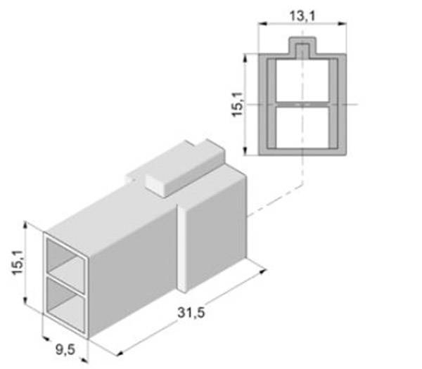 Vogt Verbindungstechnik 3938z2pa Isolierhülse Weiß 0.50mm² 1mm²