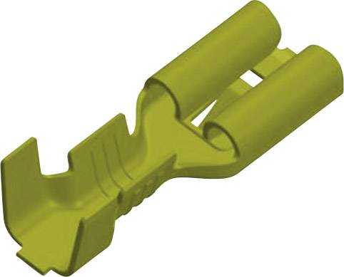 Vogt Verbindungstechnik 3800h05.60 Flachsteckhülse vibrationssicher Steckbreite: 4.8mm Steckdicke: 0.5mm 180° Unisoliert Messing