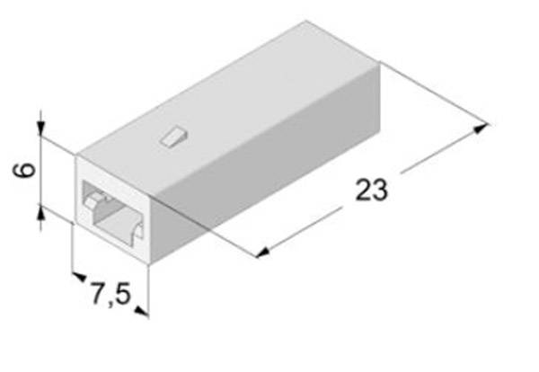 Vogt Verbindungstechnik 3936h1pa Isolierhülse Weiß 0.50mm² 1mm²