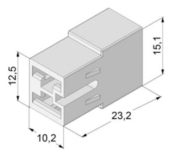 Vogt Verbindungstechnik 3938h2pa Isolierhülse Weiß 0.50mm² 1mm²