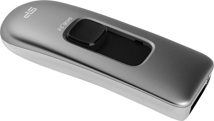 Silicon Power Marvel M70 USB-Stick 64 GB Dunkelgrau SP064GBUF3M70VIS USB 3.2 Gen 1 (USB 3.0)