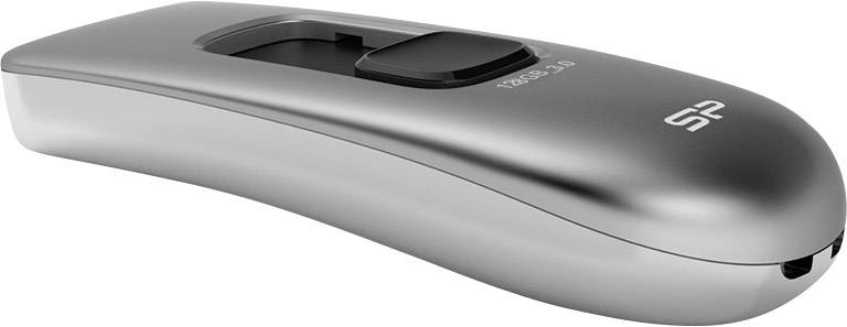 Silicon Power Marvel M70 USB-Stick 128 GB Dunkelgrau SP128GBUF3M70V1S USB 3.2 Gen 1 (USB 3.0)