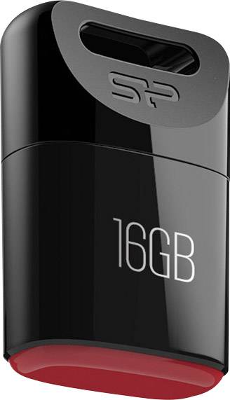 Silicon Power Touch T06 USB-Stick 16 GB Schwarz SP016GBUF2T06V1K USB 2.0