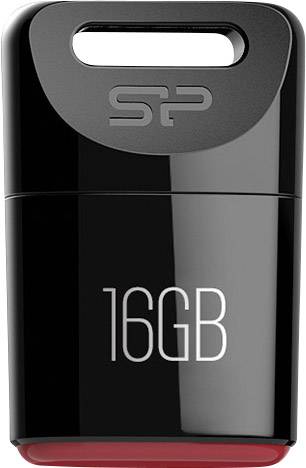 Silicon Power Touch T06 USB-Stick 16 GB Schwarz SP016GBUF2T06V1K USB 2.0