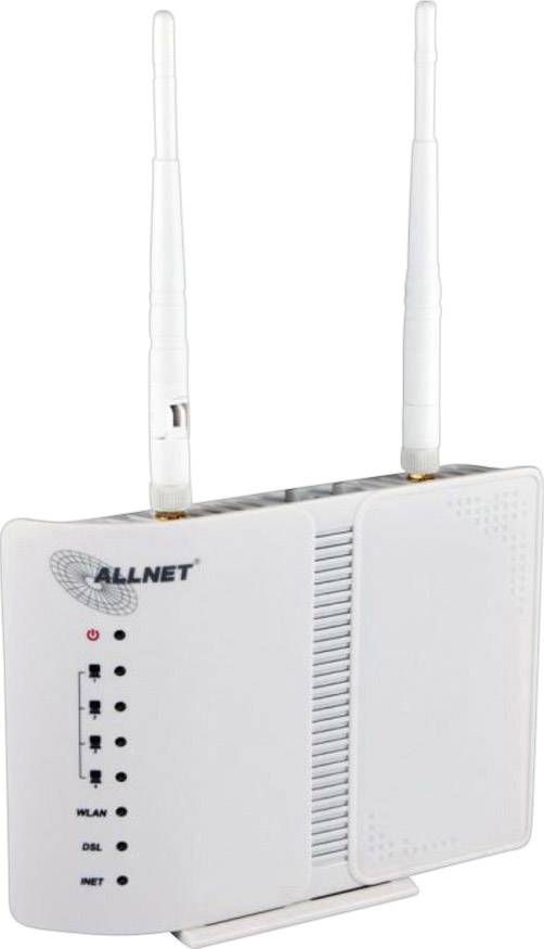 ALLNET Router ADSL2+ inkl. Bridge Modem &amp; WLAN AP ALL-WR02400N