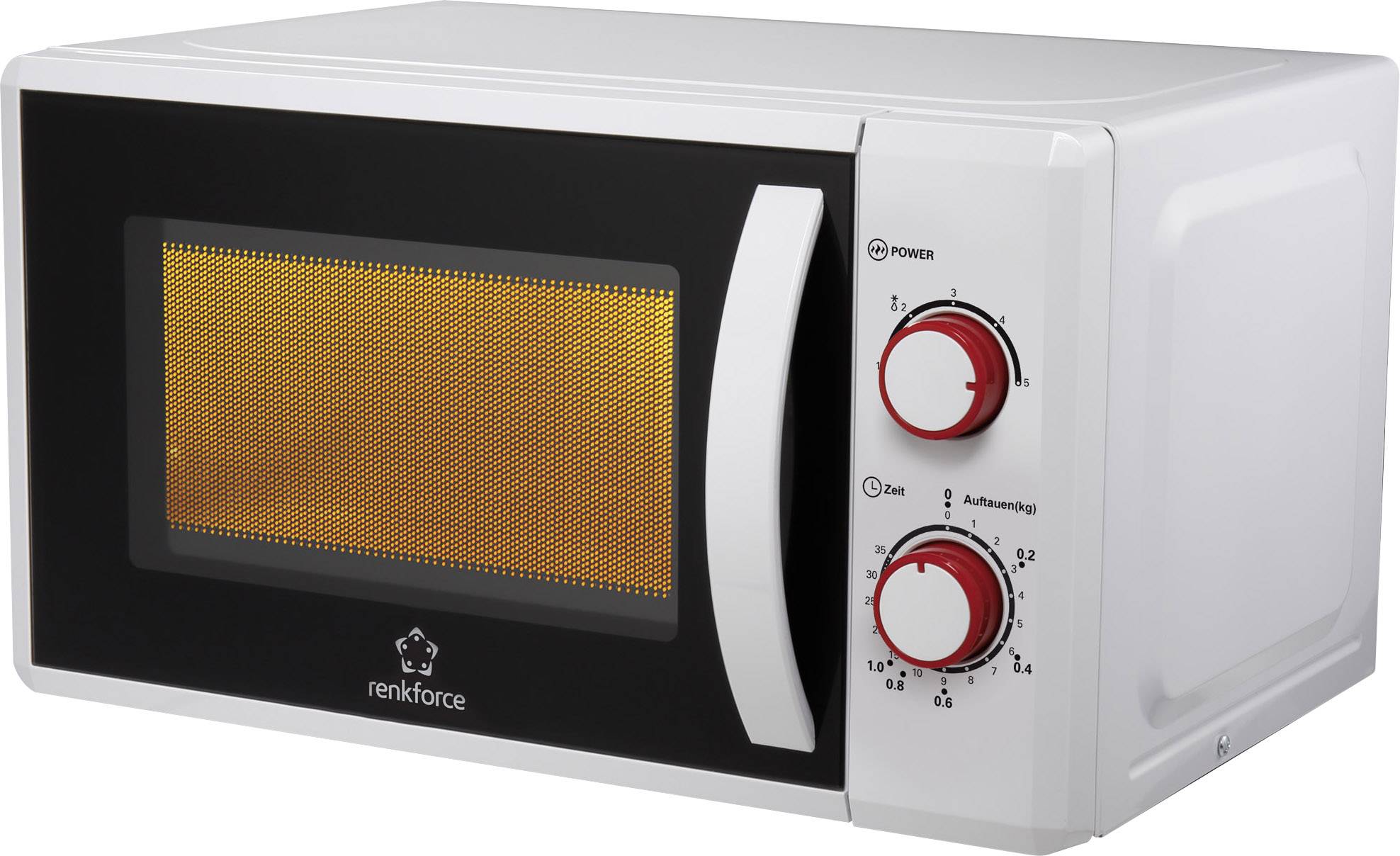 Renkforce  Mikrowelle Weiß 700 W